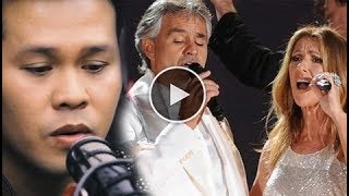 Mercelito Pomoy, Anrei Boccelli & Celine Dion
Sing's The Prayer 2018