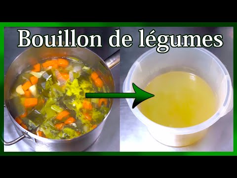 Bouillon de légumes