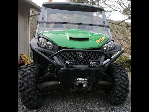 2017 John Deere Gator RSX 860i   Battery Change - Repair