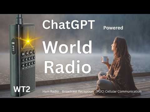 WT2 ChatGPT-Funkgerät – Transceiver mit künstlicher Intelligenz