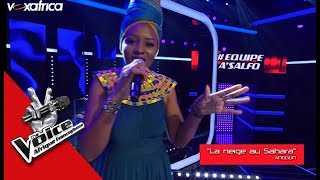 Tankya « La neige au Sahara » de Anggun I Les Epreuves Ultimes The Voice Afrique 2018
