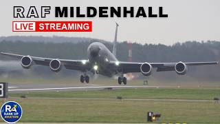 🔴LIVE: RAF Mildenhall | US Air Force KC-135, C-5M, C-17, C-130 & V-22 Osprey | 25/8/26