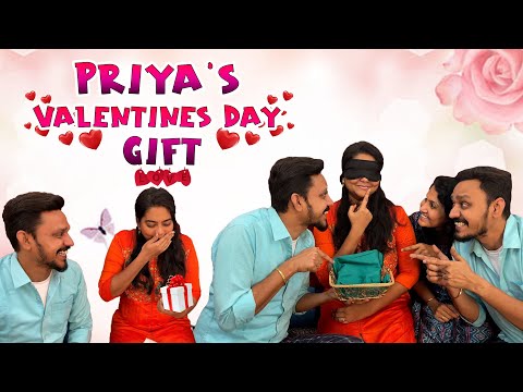 🥺 பிரியாவை கண் கலங்க செய்த தருணம் 😋 Valentines  day special surprise 🥰 Konjam Emotional Video than 😢