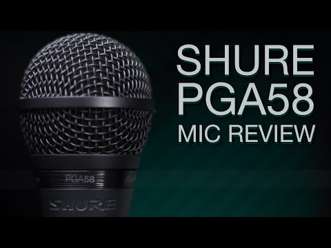 Shure PGA58-XLR Cardioid Dynamic Vocal Microphone with XLR-to-XLR Cable image 5