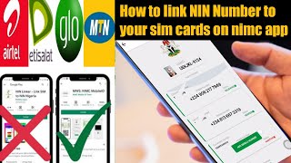 How to Quickly Link Upto 7 Phone Numbers With Nin Using NimC MobilE App || Works On all Network