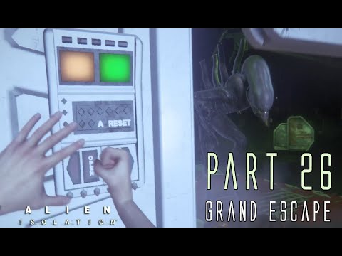 ALIEN ISOLATION | Part 26 (Get to the Airlock) | Cinematic Gameplay Walkthrough