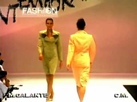 "Maurizio Galante" Spring Summer 1989 Milan Pret a Porter Woman by Canale Moda