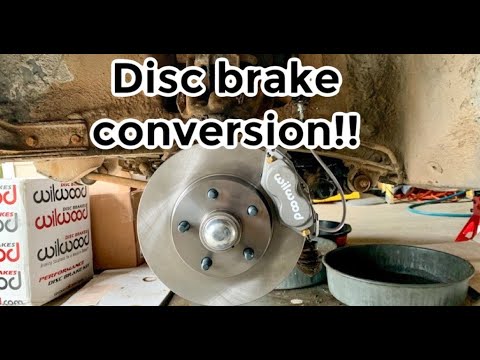 The Ford gets a Wilwood Disc brake covnersion!