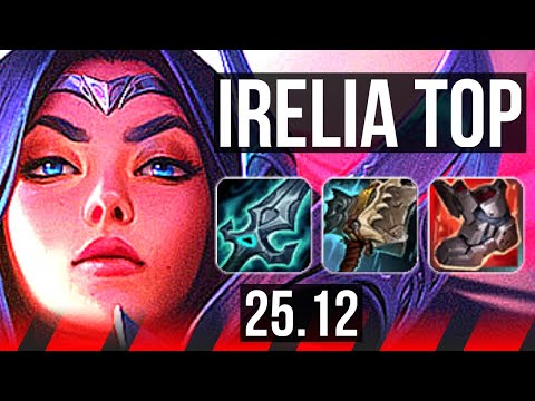 IRELIA vs MORDEKAISER (TOP) | 8 solo kills, 11/3/5 | KR Master | 25.12
