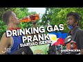 DRINKING GAS PUBLIC PRANK BIG REACTIONS On SIARGAO ISLAND Comedian Andrew Packer PHILIPPINES
