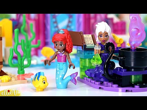 It's....a whole new Ariel ♬🧜🏾‍♀️ LEGO Disney Ariel's Crystal Cavern build & review