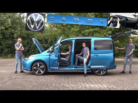 Der neue VW Caddy im Test - Endlich komplett neu! Kann er alles besser? Review (2.0 TDI DSG 122 PS)