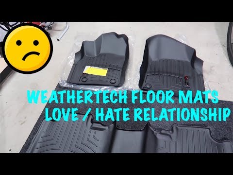 Jeep Trackhawk Weathertech Floor Mats - Hate them ??