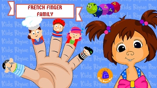 French Finger Family  | Nursery Rhymes with BLOOP & KATTY Episode 12| Kids Rhyme Box