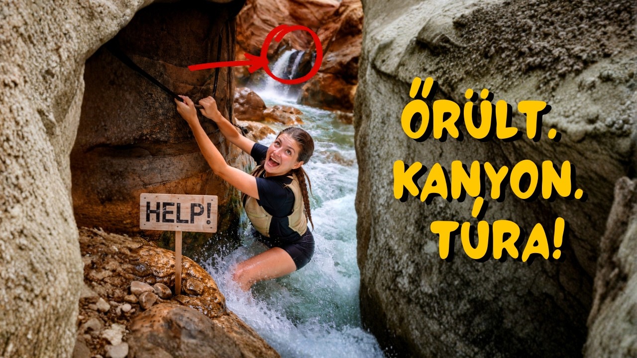 JORDÁNIA GRAND CANYONJÁBAN JÁRTUNK (Majdnem Elvitt a Sodrás) | WADI MUJIB