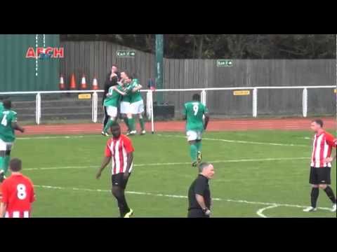 AFC Hornchurch 1 Hendon 2 (5 Apr 14) - Taggart goal