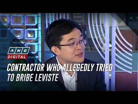 Lawmaker Leviste names contractor behind alleged bribe attempt over gov't contracts | ANC