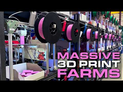 The Biggest 3D Print Farms in 2025