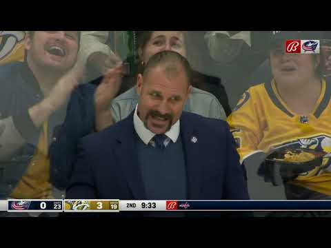 Jack Roslovic Disallowed Goal vs. Predators (Nov. 30, 2021)