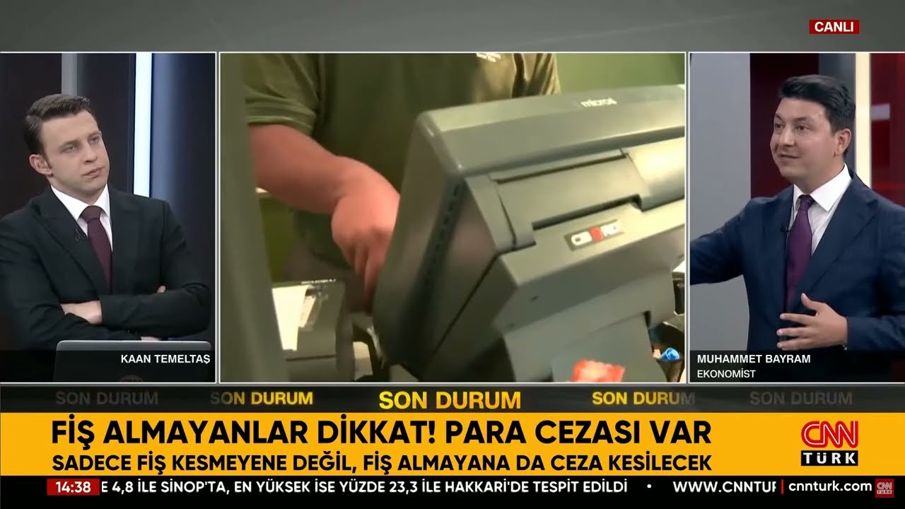 Artık Fiş Almayanda Ceza Ödeyecek