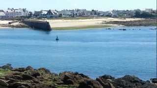 preview picture of video 'Sortie de la petite mer de Gâvres, Bretagne, France'