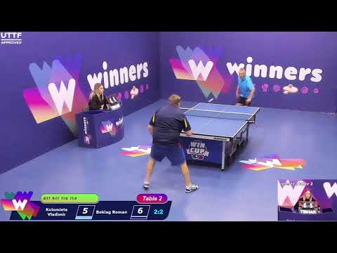 WINners CUP table 2  23.12  Kolomiets Vladimir -  Boklag Roman 15:30