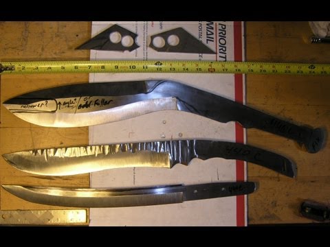 VR:  Spartan like chopper with rock pattern (not heat treated yet)