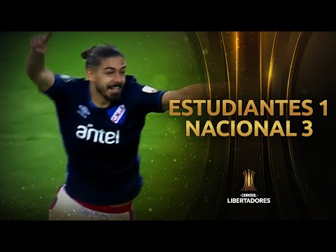 Os melhores momentos de Estudiantes 1 x 3 Nacional | Fase de Grupos | Libertadores 2020
