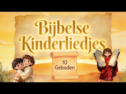 Kleine Klanken - Mozes & De Tien Geboden | Bijbels liedje over Mozes voor Kinderen