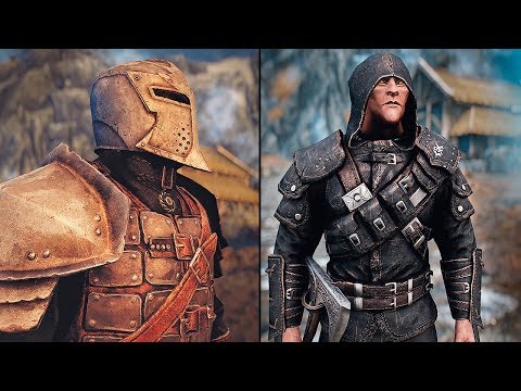 Details Insanity! Skyrim Mods - Frankly HD Dawnguard & Thieves Guild Armors