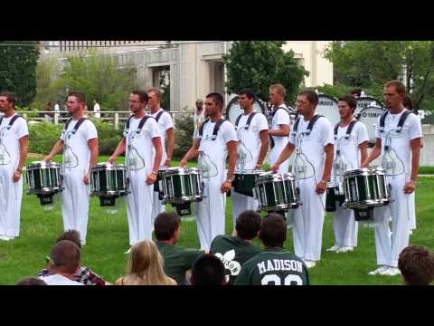 2014 Madison Scouts Drumline- Finals Lot