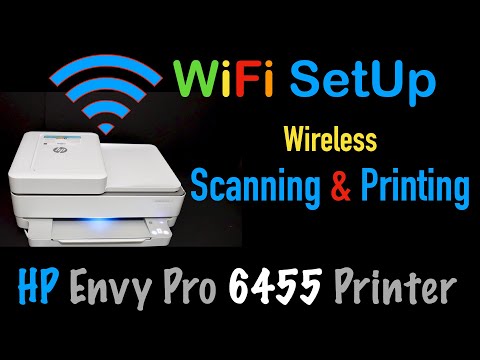 Thumbnail for HP Envy Pro 6455 WiFi SetUp, Connect To WiFi Network, Review