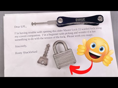 [1430] My Trick For FAST Warded Lock Opens
