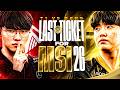 LAST TICKET FOR MSI T1 VS GENG LCK SPRING PLAYOFFS 2026