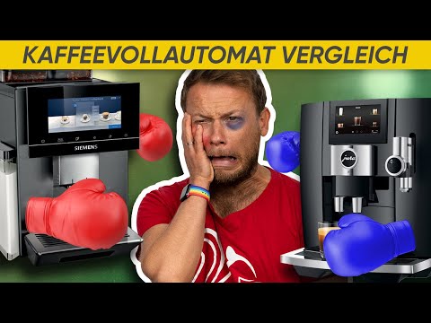 Siemens EQ900 vs. Jura J8 in the fully automatic coffee machine duel