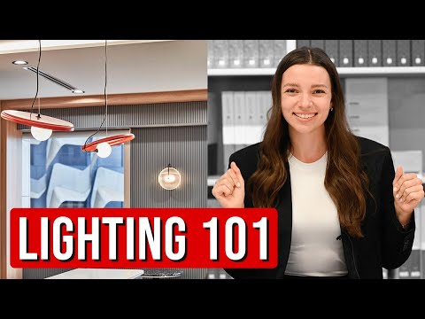 LIGHTING 101: lighting basics, why it's important, types of light fixtures, and color temperature