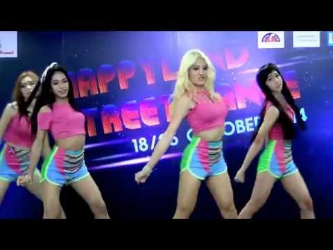 141018 Girl Next Door cover SISTAR - I Swear + Touch My Body @Happyland Street Dance (Audition)
