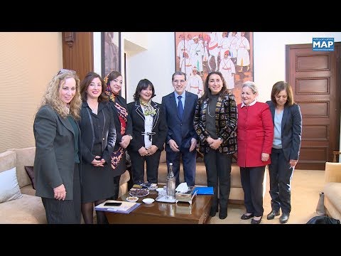 رئيس الحكومة يستقبل  مكتب جمعية النساء رئيسات المقاولات بالمغرب