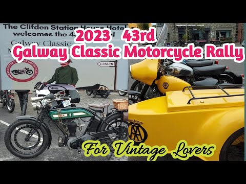#Galway Classic Motorcycle Rally 2023 #Clifden Station House Hotel