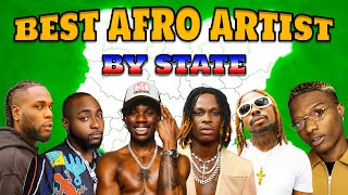 Best Afrobeat Artist From Each Nigerian State *2024*