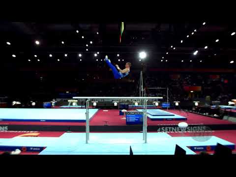 KUZOVKOV Konstantin (GEO) - 2019 Artistic Worlds, Stuttgart (GER) - Qualifications Parallel Bars