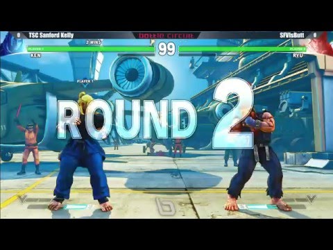 SFV/SF5: Next Level Battle Circuit V.2 - TSC Sanford Kelly (Ken) vs SFVisButt (Ryu)