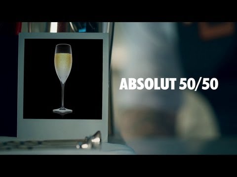 ABSOLUT 50/50 DRINK RECIPE - HOW TO MIX