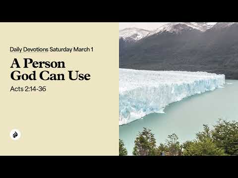 A Person God Can Use – Daily Devotional