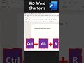 How to Insert a Registered Trademark Symbol in MS Word Documents using Keyboard Shortcut