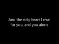 Michael Buble - That's All (lyrics on screen) 