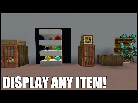 Display ANY Item in Minecraft Bedrock! (No Command Blocks/Mods)