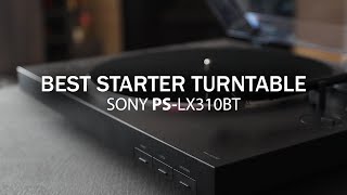 Best Starter Turntable - SONY PS-LX310BT