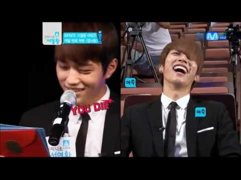 Sunggyu fanboying over L and Infinite trolling on Myungsoo!