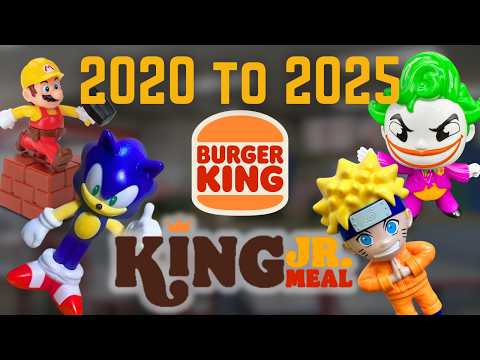 Every Burger King Big Kids Meal Ever: 2020 to 2025